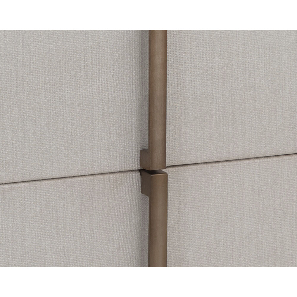 Jamille 26 X 22 inch Cream Night Stand, Small